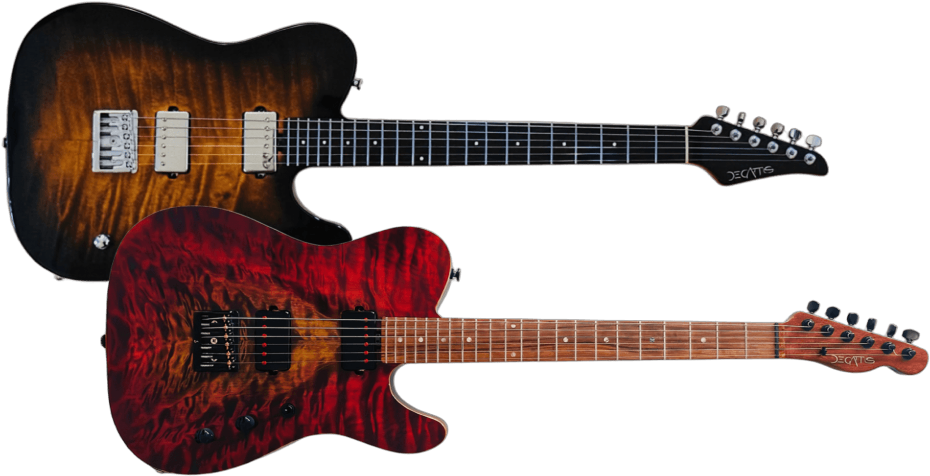 Tele Modern — De Gattis guitar, the whole instrument